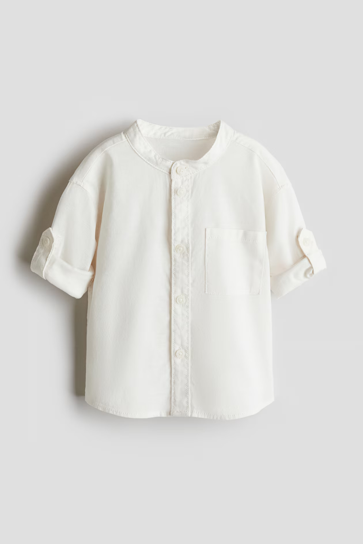 Cotton Henley Shirt | H&M (US + CA)