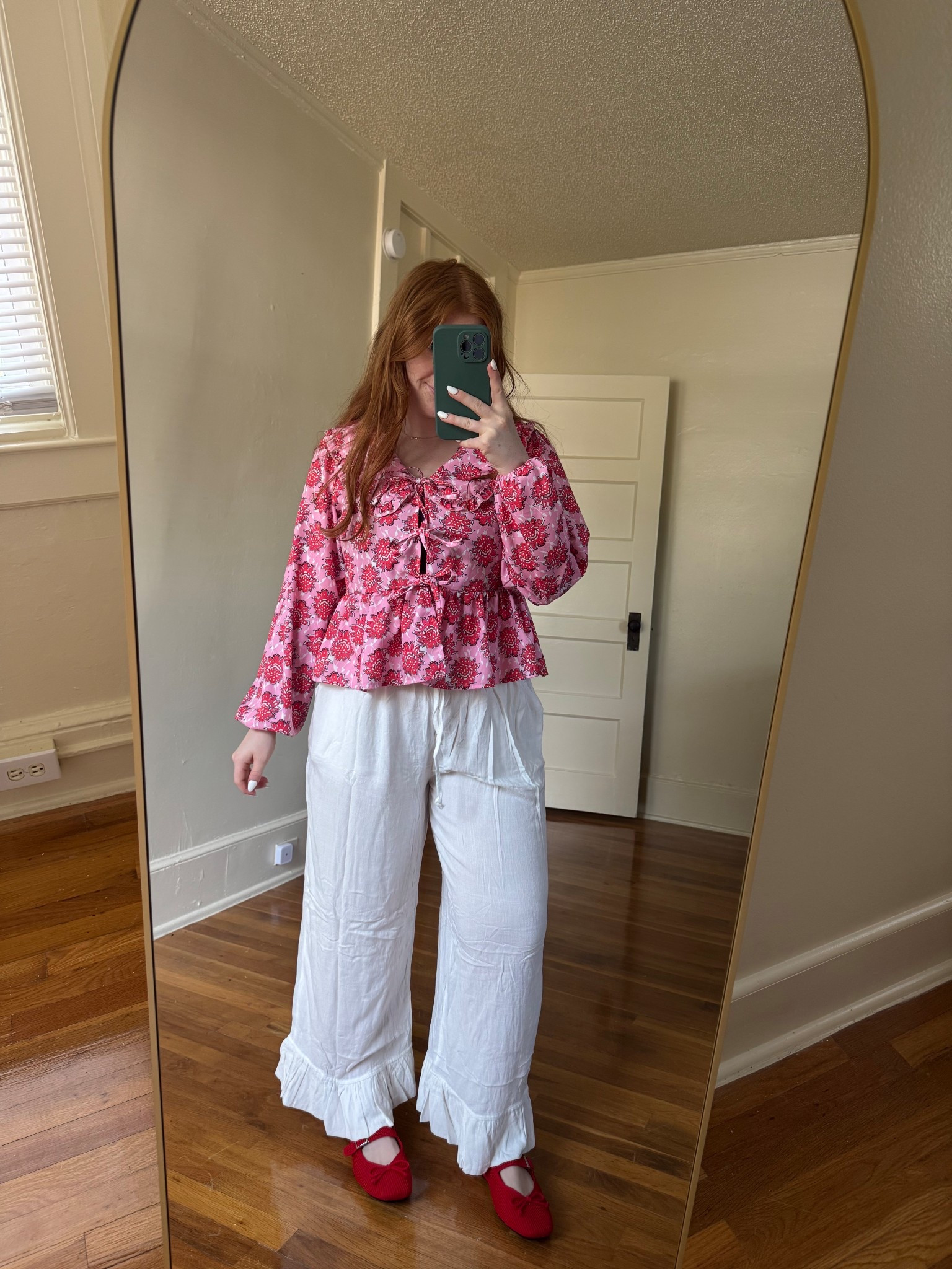 pink summer floral blouse with peter pan collar  

#LTKStyleTip #LTKSaleAlert #LTKFindsUnder50