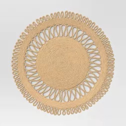 Jute Decorative Charger Brown - Threshold™ | Target