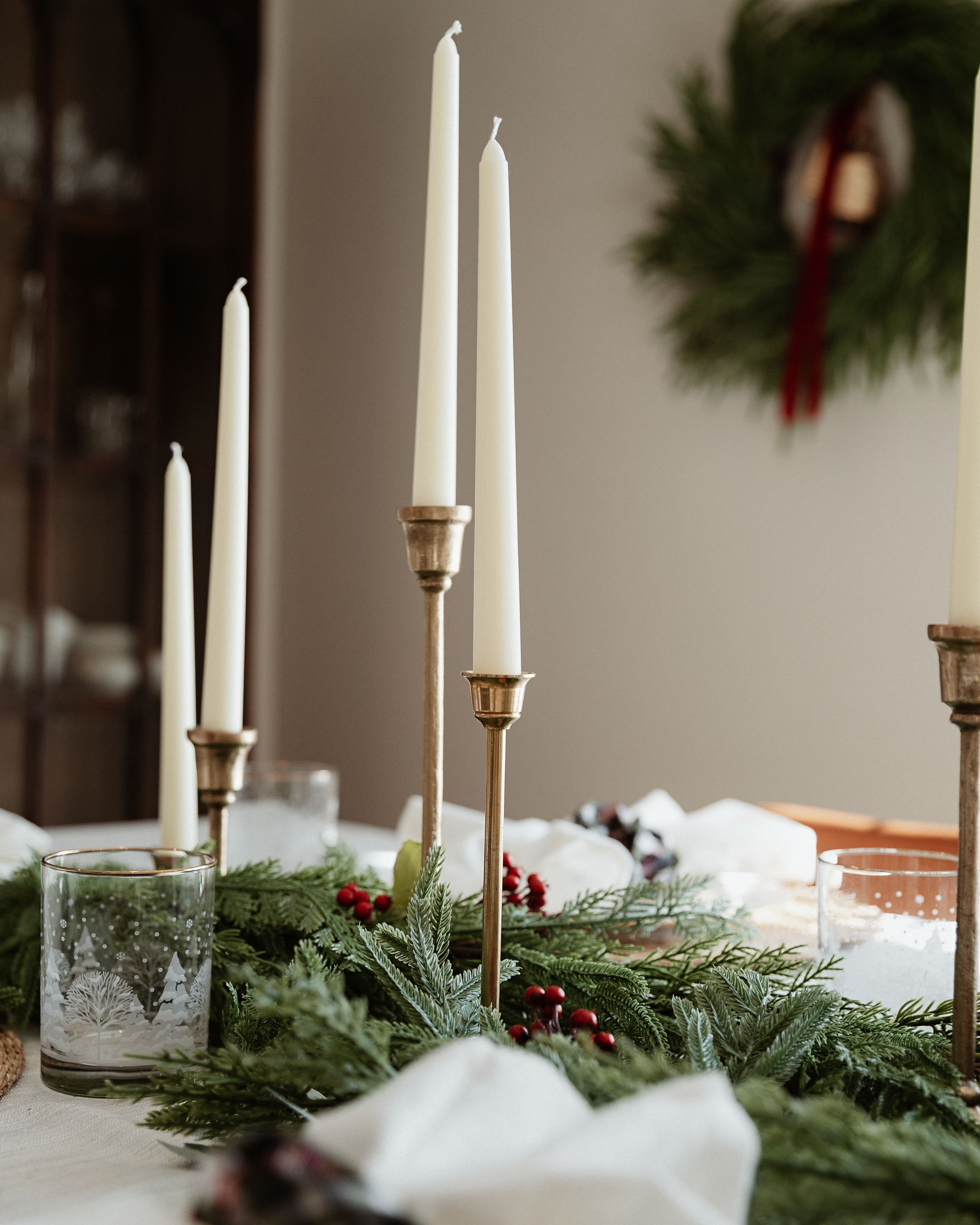 Do you have your Christmas tablescape planned out yet? The easiest way to create instant charm is adding candlesticks! There's just something about the golden glow of candles at the dinner table that makes you feel warm and cozy. #christmastablescape #christmastable #christmascandles #dinnertable #holidaydinner #christmasdinner #dinnerparty #christmasparty #tablescape #holidayhosting

 

#LTKHome #LTKHoliday #LTKSeasonal