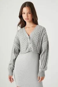 Batwing-Sleeve Cardigan Sweater | Forever 21 (US)