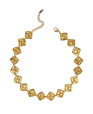 Heymaeve Stainless Steel 18K Gold Plated Classic Necklace - Macy's | Macy's