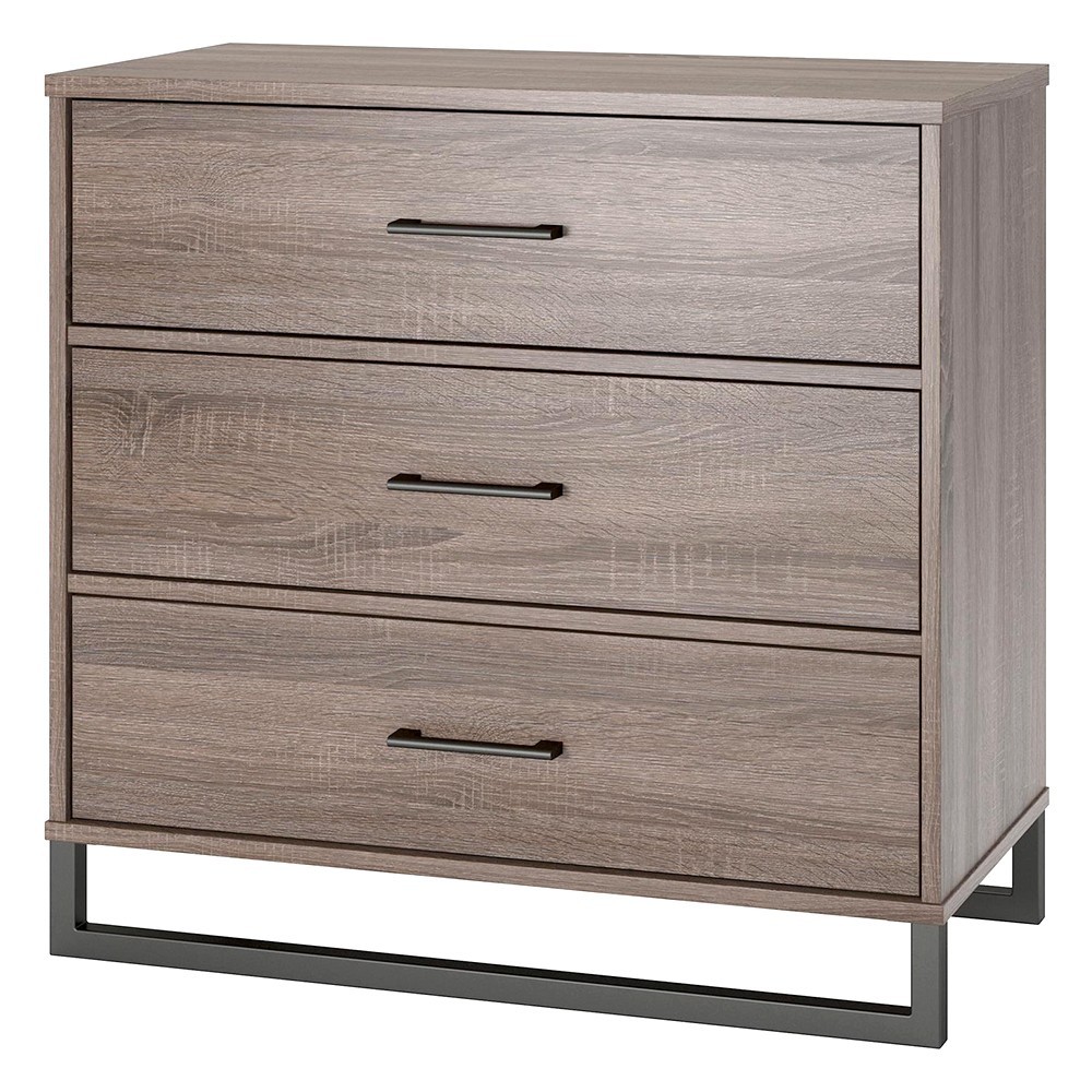 Mixed Material 3 Drawer Dresser Medium Brown - Room Essentials | Target