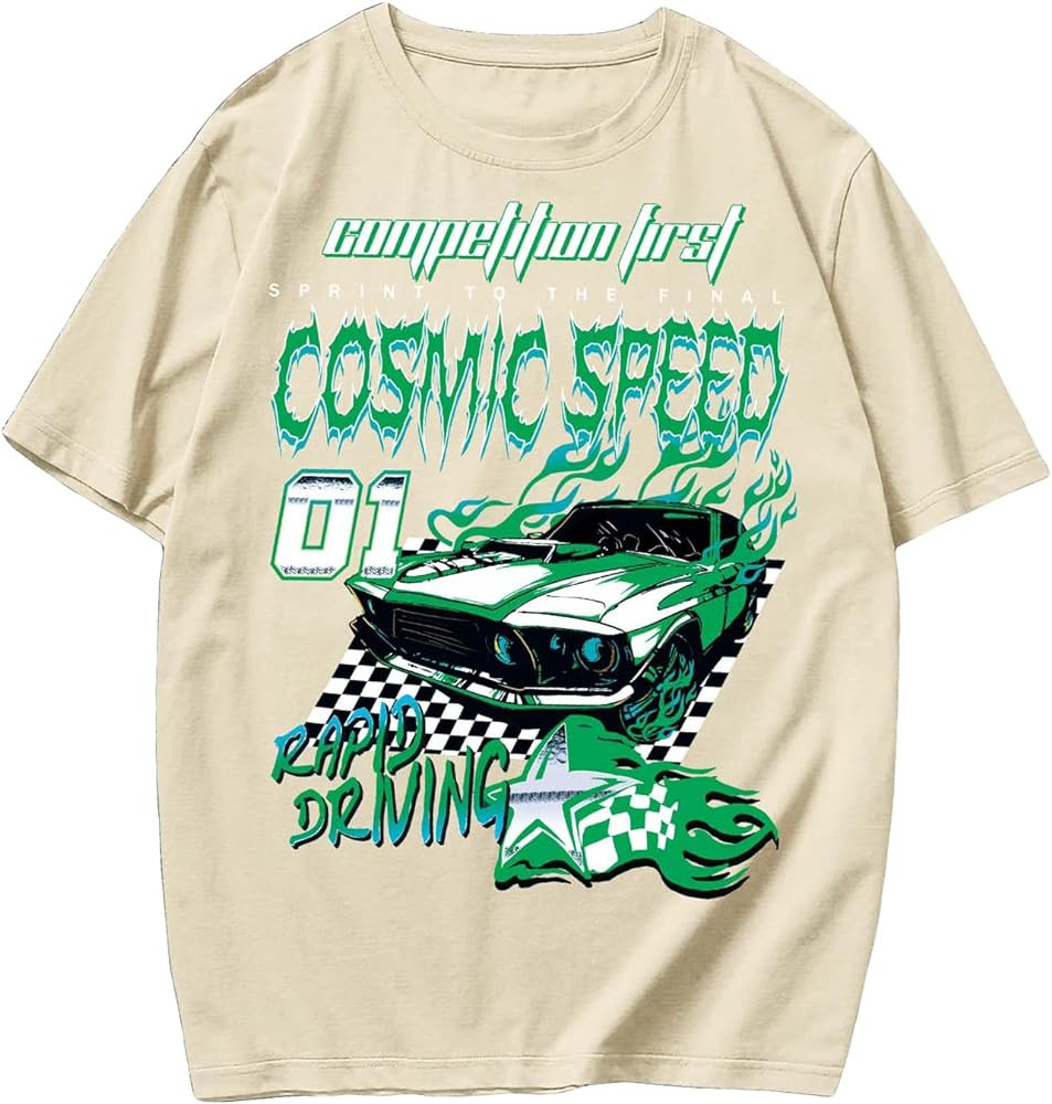 SOLY HUX Men's Graphic Tees Letter Print Vintage T-Shirts Short Sleeve Crewneck Casual Summer Tee... | Amazon (US)