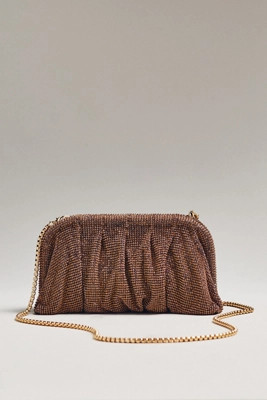 Rae of Light Crystal Embellished Clutch | Anthropologie (US)