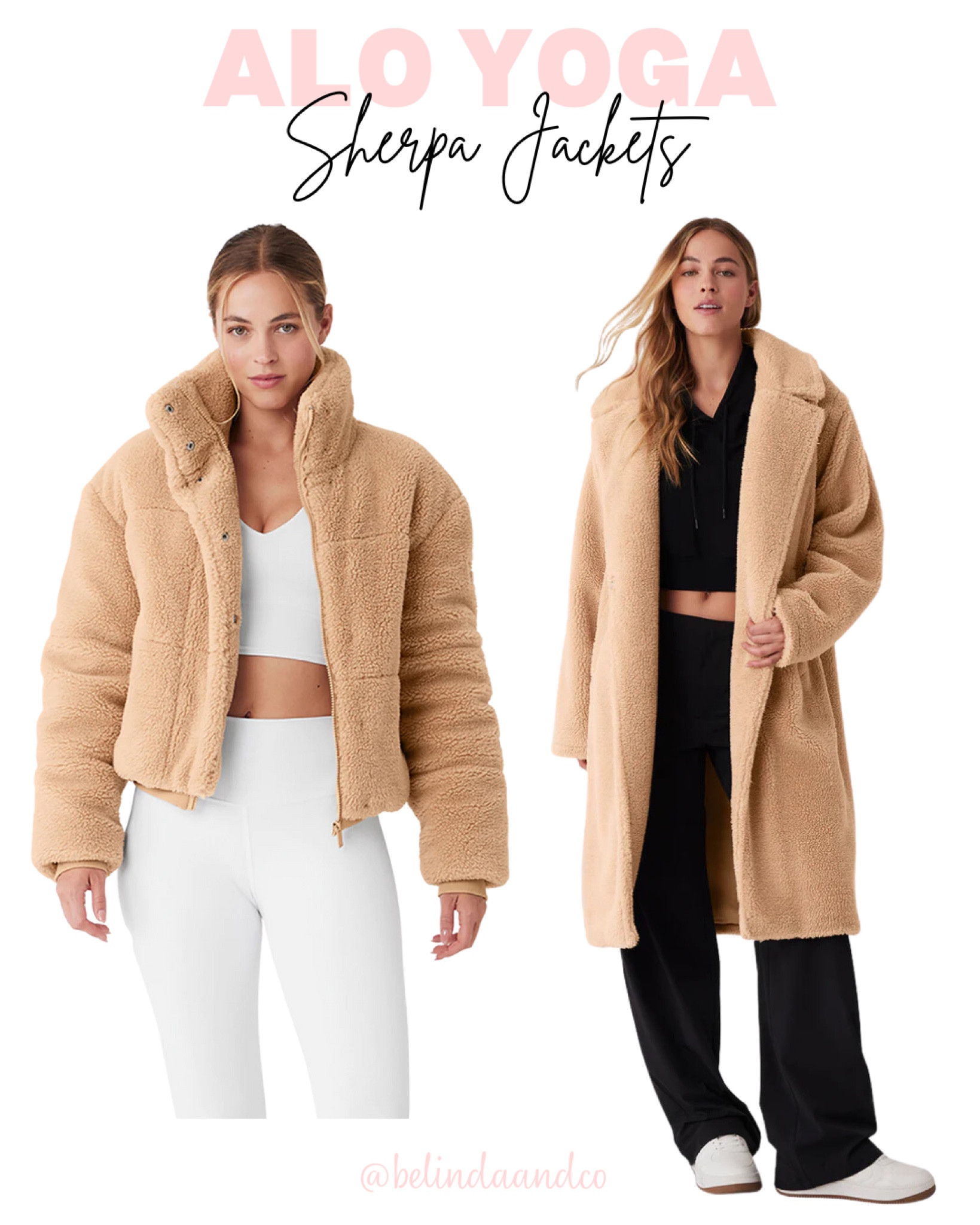 Sherpa Snow Angel Puffer - Camel curated on LTK