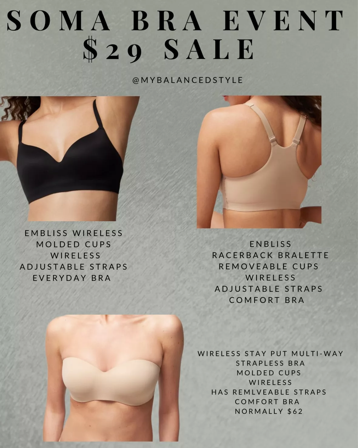 Soma Enbliss Wireless Bra curated on LTK