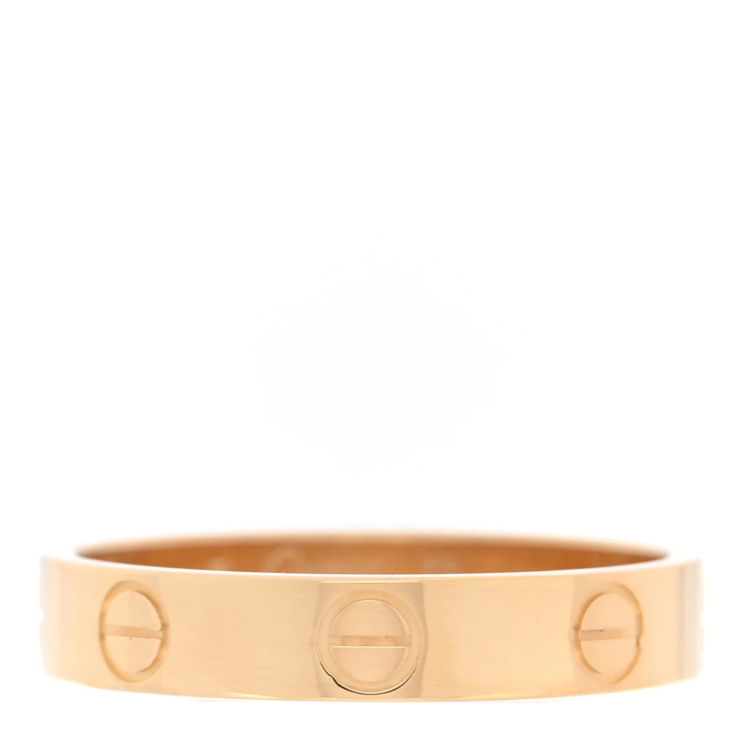18K Yellow Gold 3.5mm LOVE Wedding Band Ring  53 6.5 | FASHIONPHILE (US)