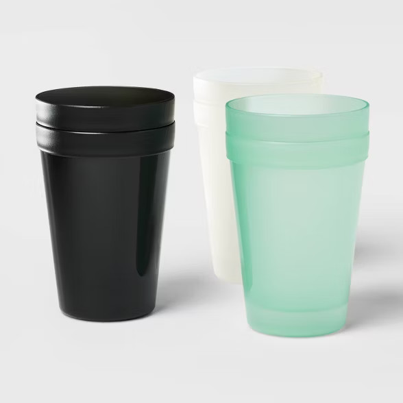 13.5oz 6pk Plastic Kids' Large Tumblers - Pillowfort™ | Target