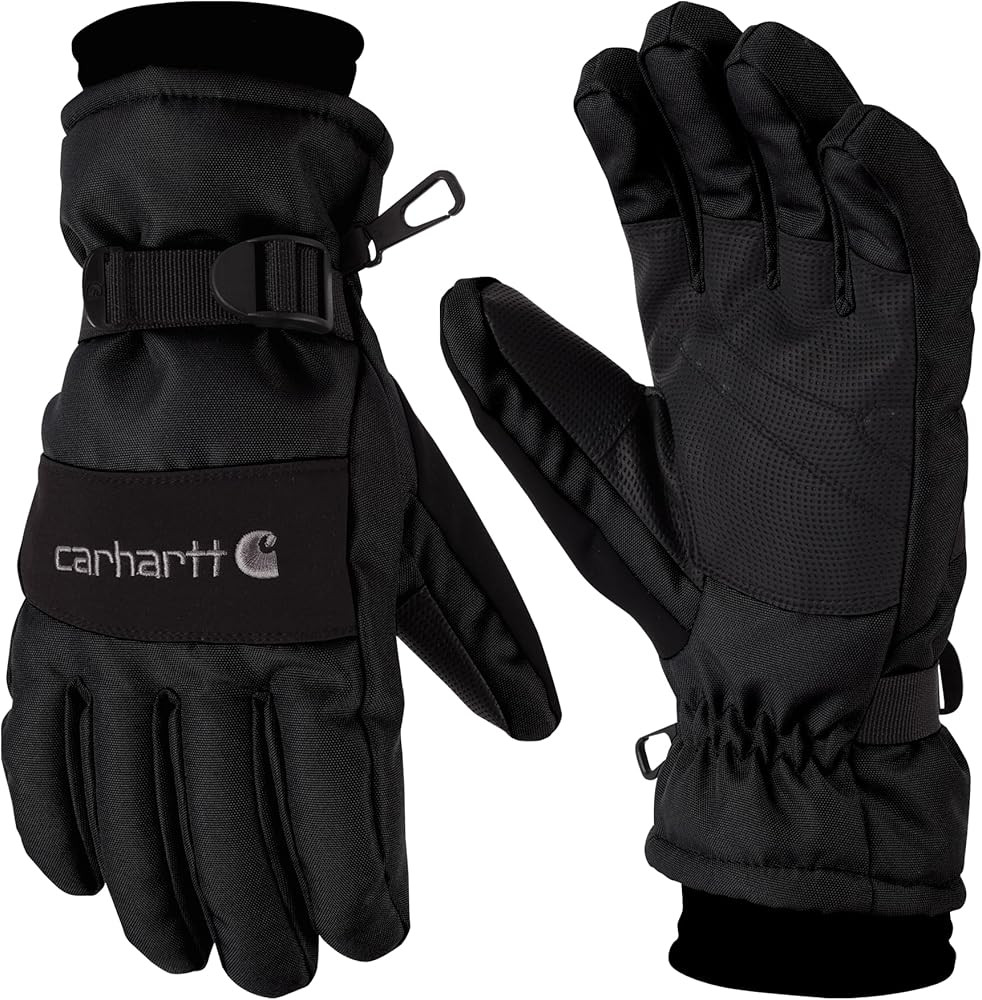 Carhartt Men's Waterproof Insulated Knit Cuff Glove | Amazon (US)