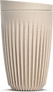 Huskee Coffee Cups with Lids - Reusable Coffee Cup with Unique Fins for Espresso, Cappuccino, Ame... | Amazon (CA)