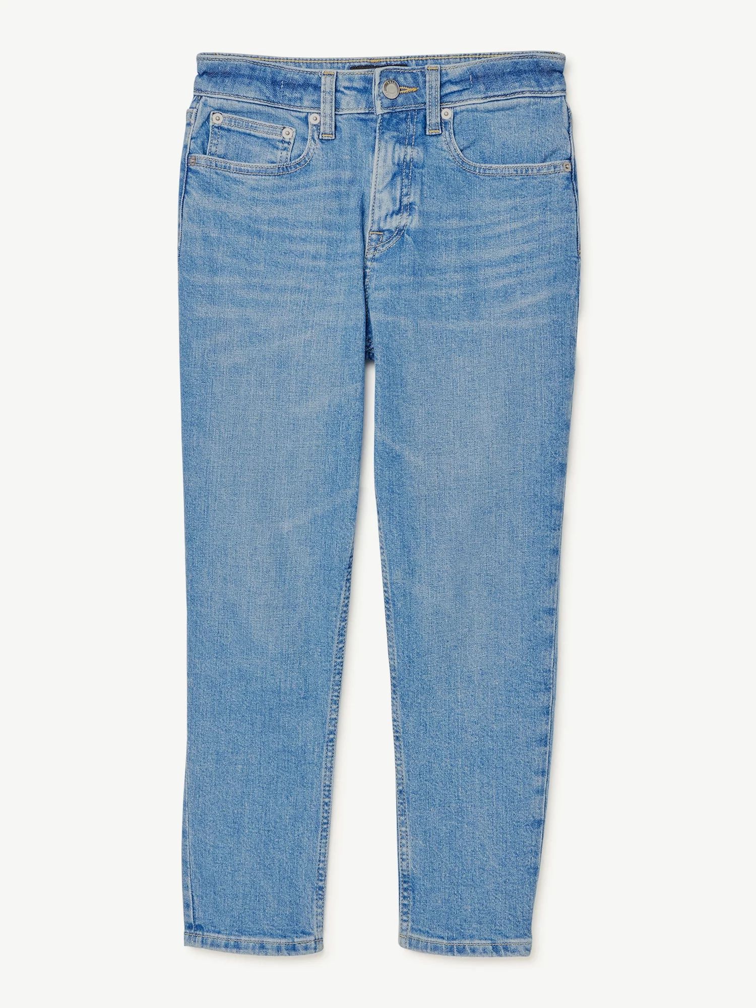 Free Assembly Boys Relaxed Tapered Jeans, Sizes 4-18 | Walmart (US)