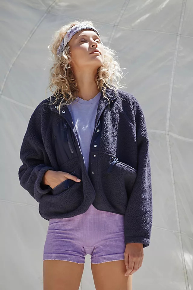 Hit The Slopes Fleece Jacket | Free People (Global - UK&FR Excluded)