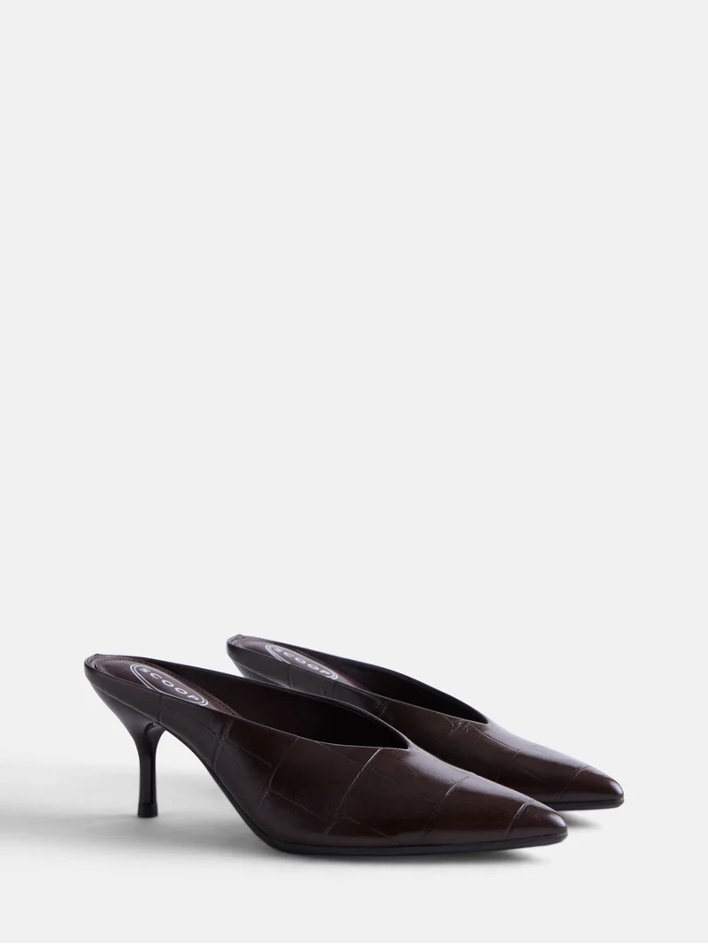 Scoop Women's Kitten Heel Mules | Walmart (US)