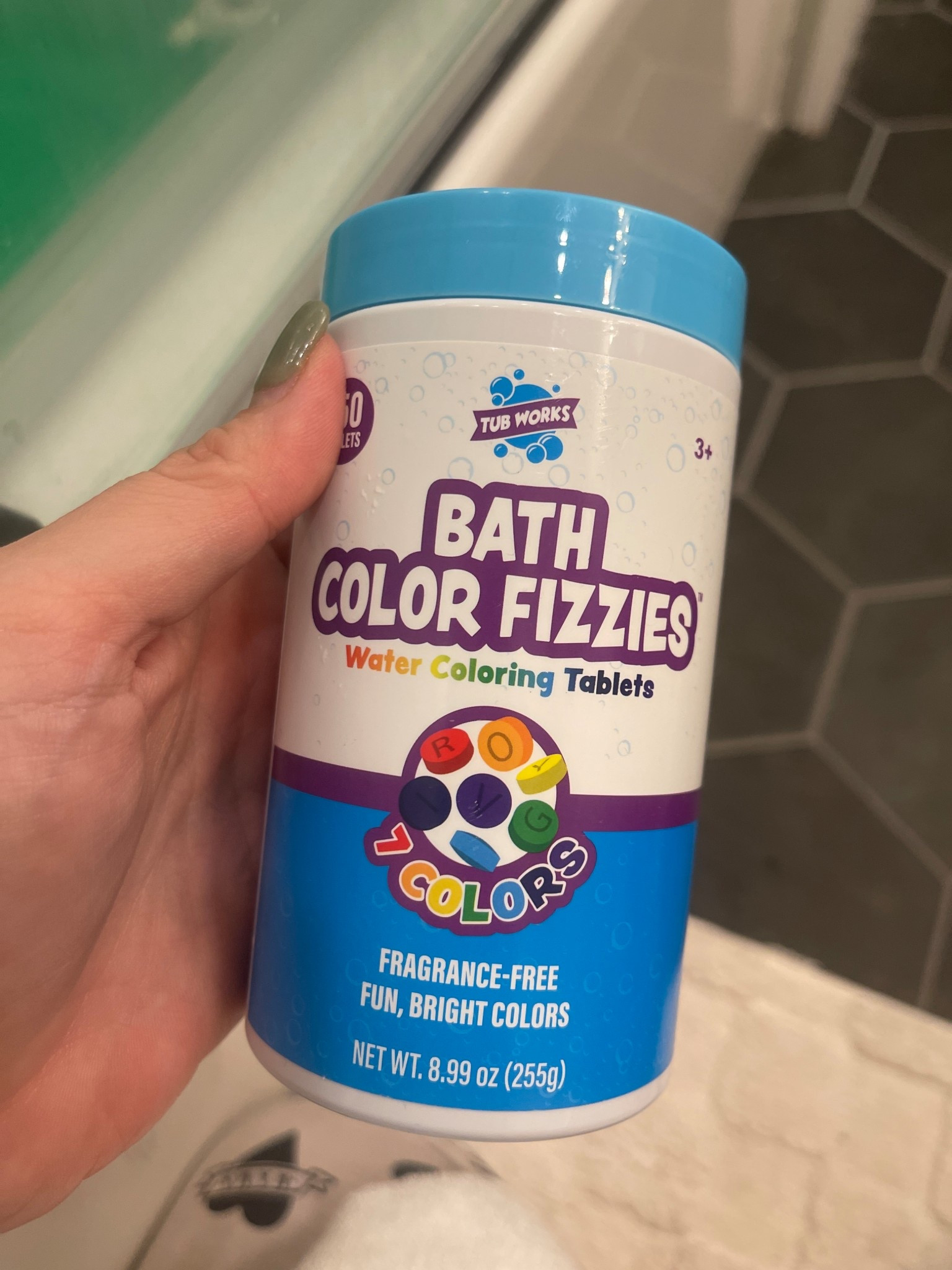My toddler can’t take a bath without these now 😅 these bath color fizzies turn the water a color but not your kid (unless they wipe a tablet across their body, but it comes right off!). Makes bath time way more fun! I put these in his Christmas stocking every year, such a good stocking stuffer for toddlers 

#LTKBaby #LTKKids