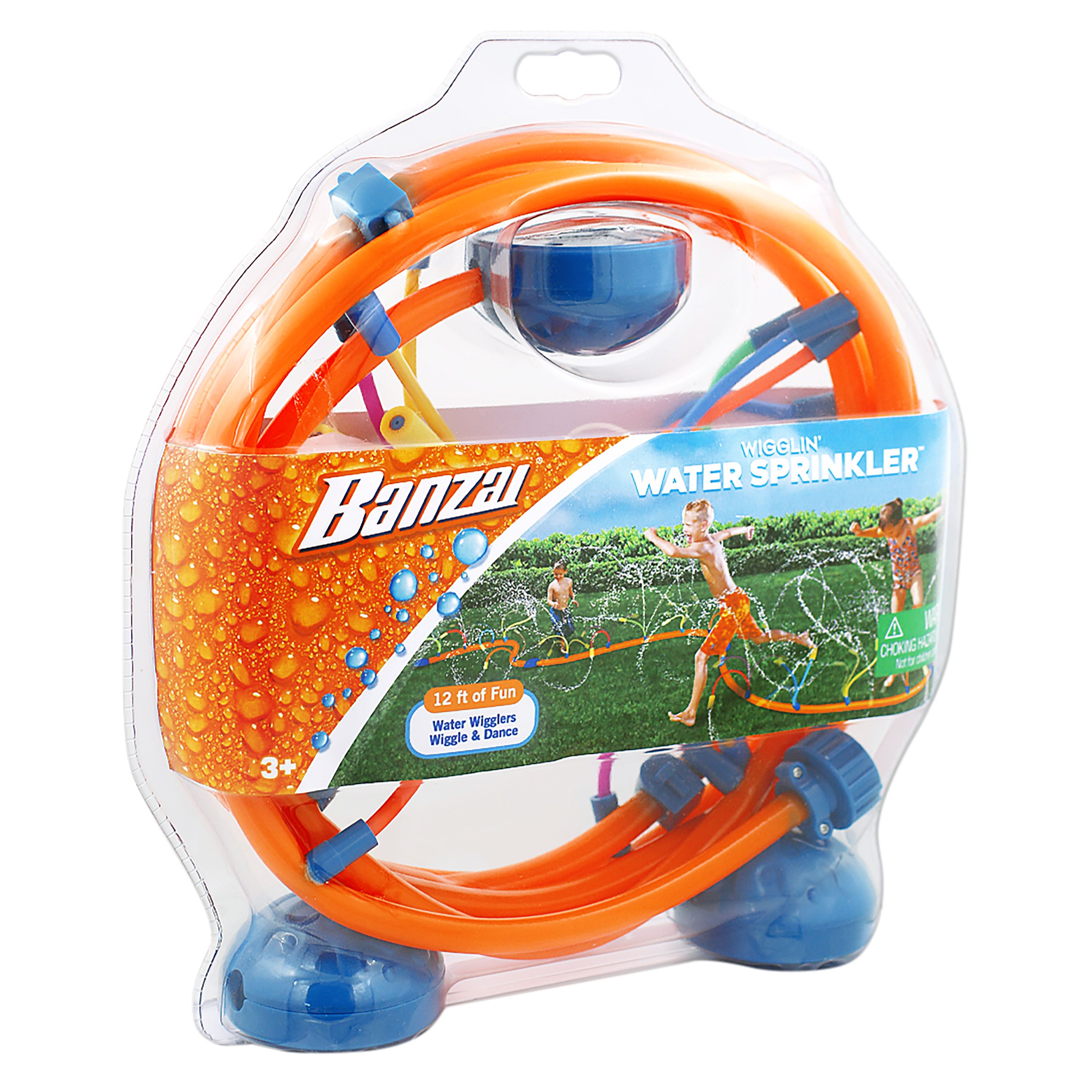 Banzai Wigglin Backyard Sprinkler Water Toy- for Kids Ages 5+ - Walmart.com | Walmart (US)