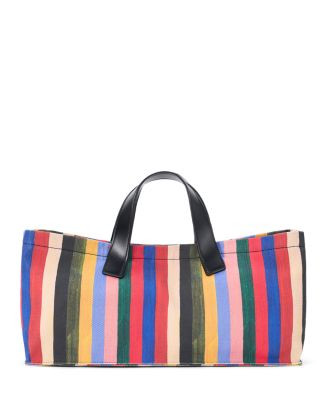 Port Striped East/West Canvas Tote | Bloomingdale's (US)