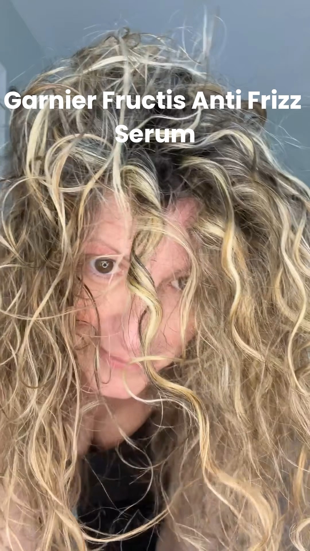 Garnier Fructis Sleek & Shine Anti-Frizz Serum with Argan Oil for Frizzy Dry Hair, 72HR Frizz Control, Cruelty Free 

#LTKselfcare #LTKmorningroutine