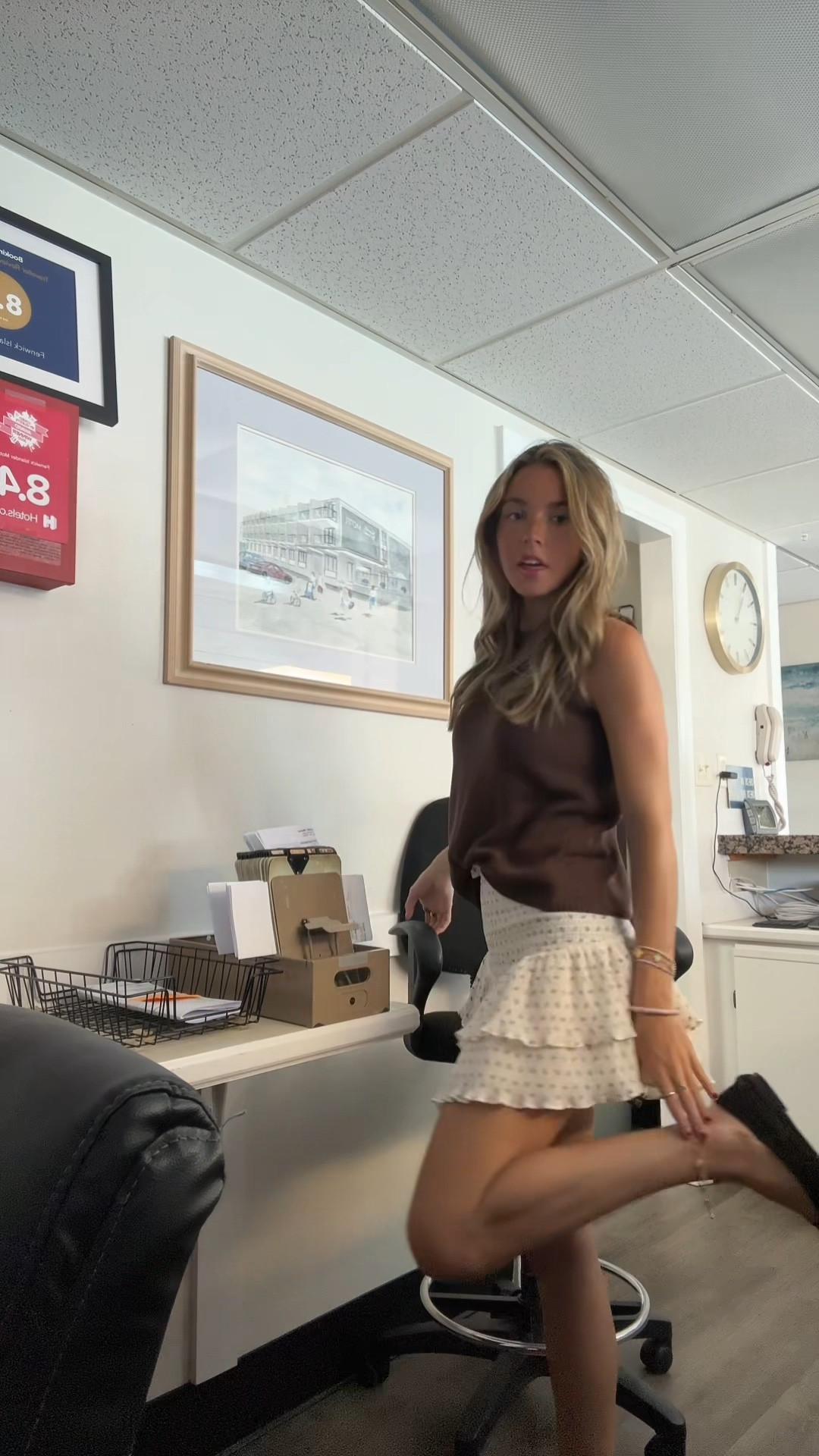 summer skirt outfit 🧸

#LTKSeasonal #LTKWorkwear #LTKShoeCrush