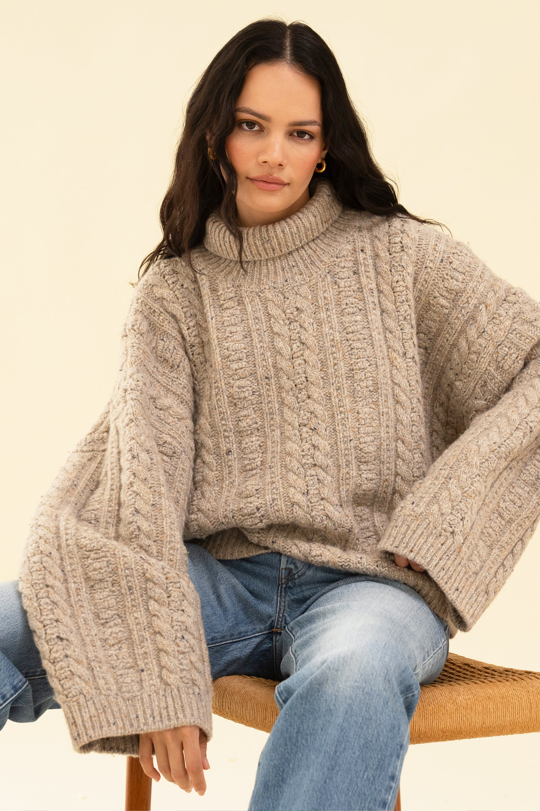 ELOWEN KNIT - OAT | Sisterhood