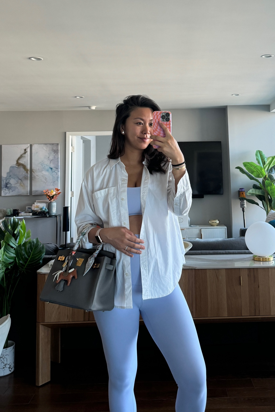 maternity workout set!🩵 

#LTKActive #LTKBump #LTKFitness