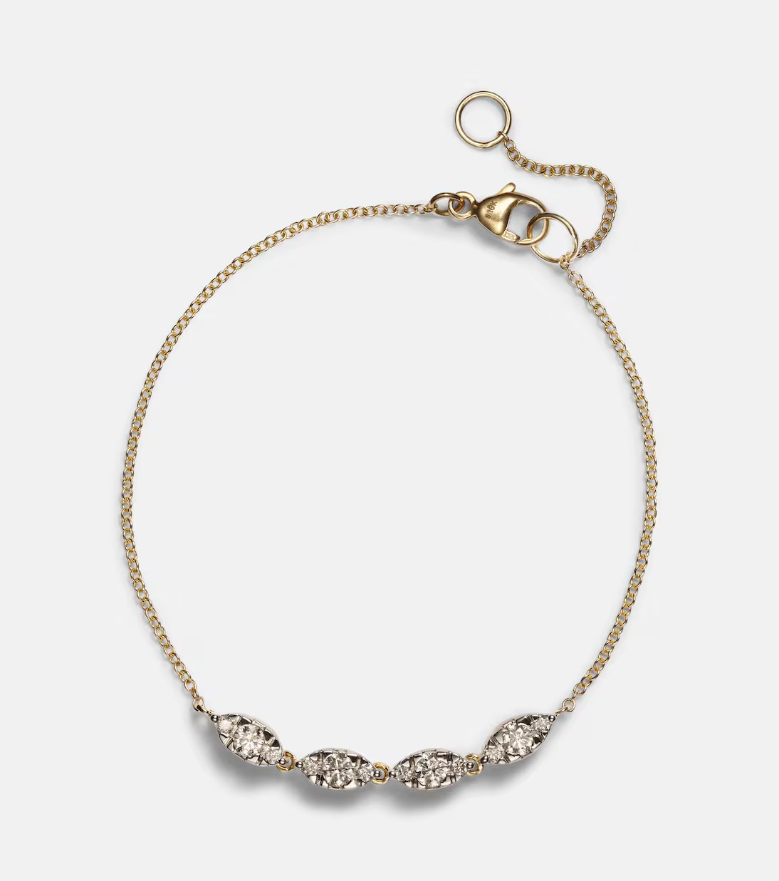 Muse 10kt gold bracelet with diamonds | Mytheresa (US/CA)