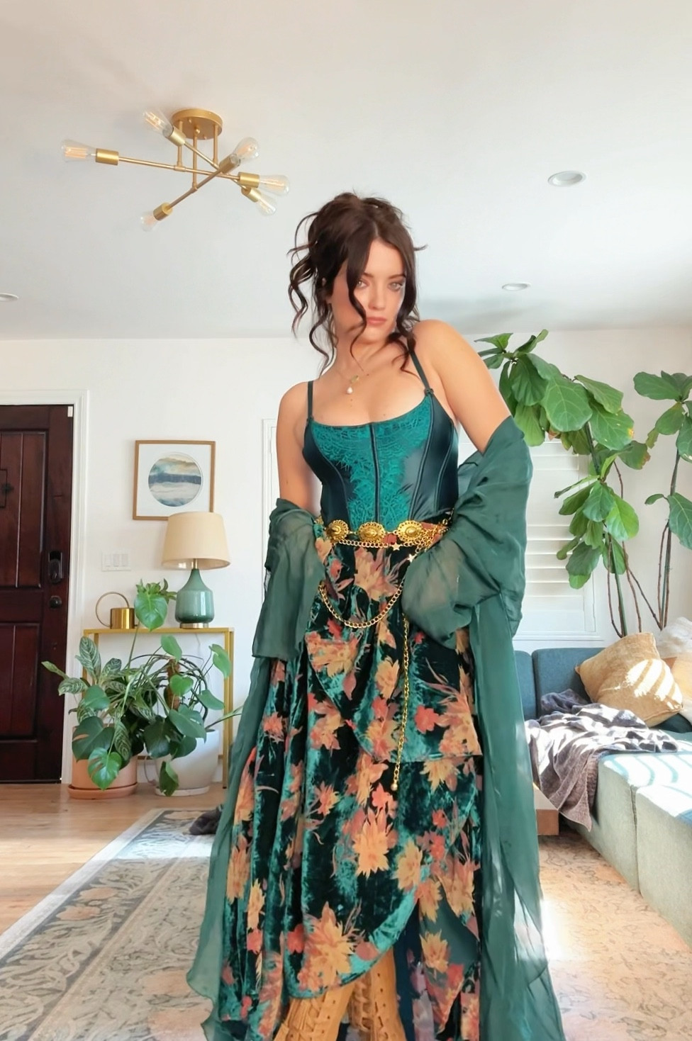 A little whimsy and a little witchy #fantasyfashion #witchyfashion