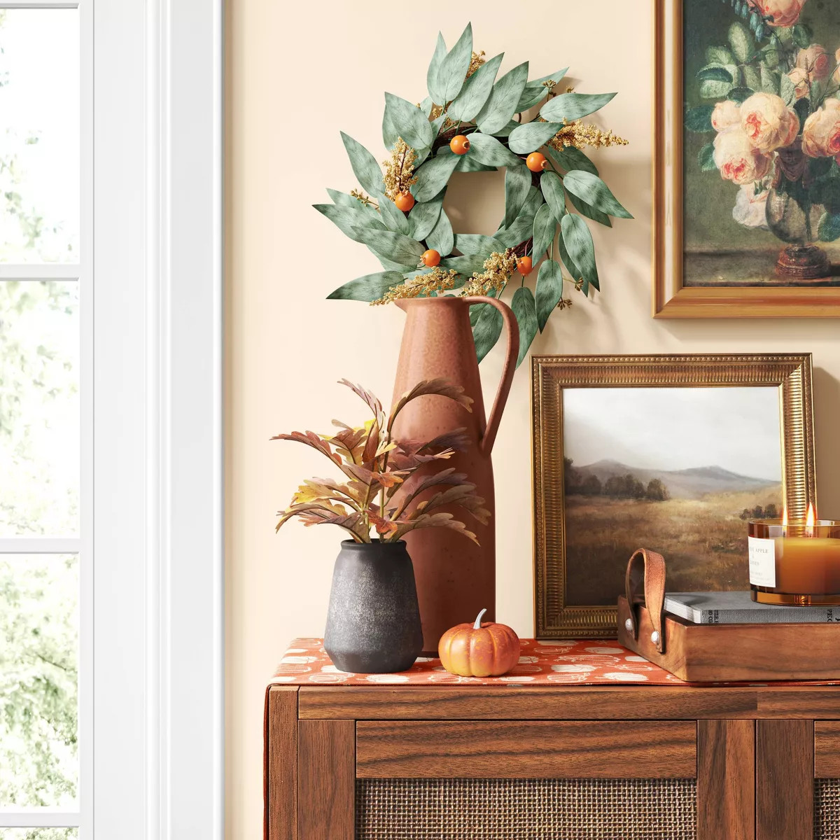 12" x 12" Prairie Land Framed Canvas Board - Threshold™ | Target