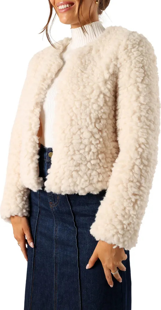 Petal & Pup Haisley Teddy Fleece Jacket | Nordstrom | Nordstrom