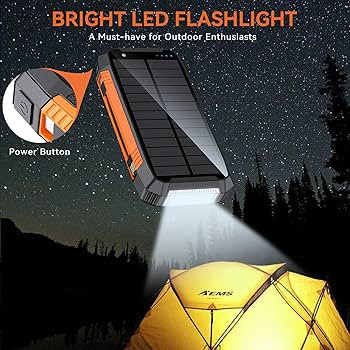 ???? ??????? Solar-Charger-Power-Bank-49800mAh Wireless Portable... | Amazon (US)