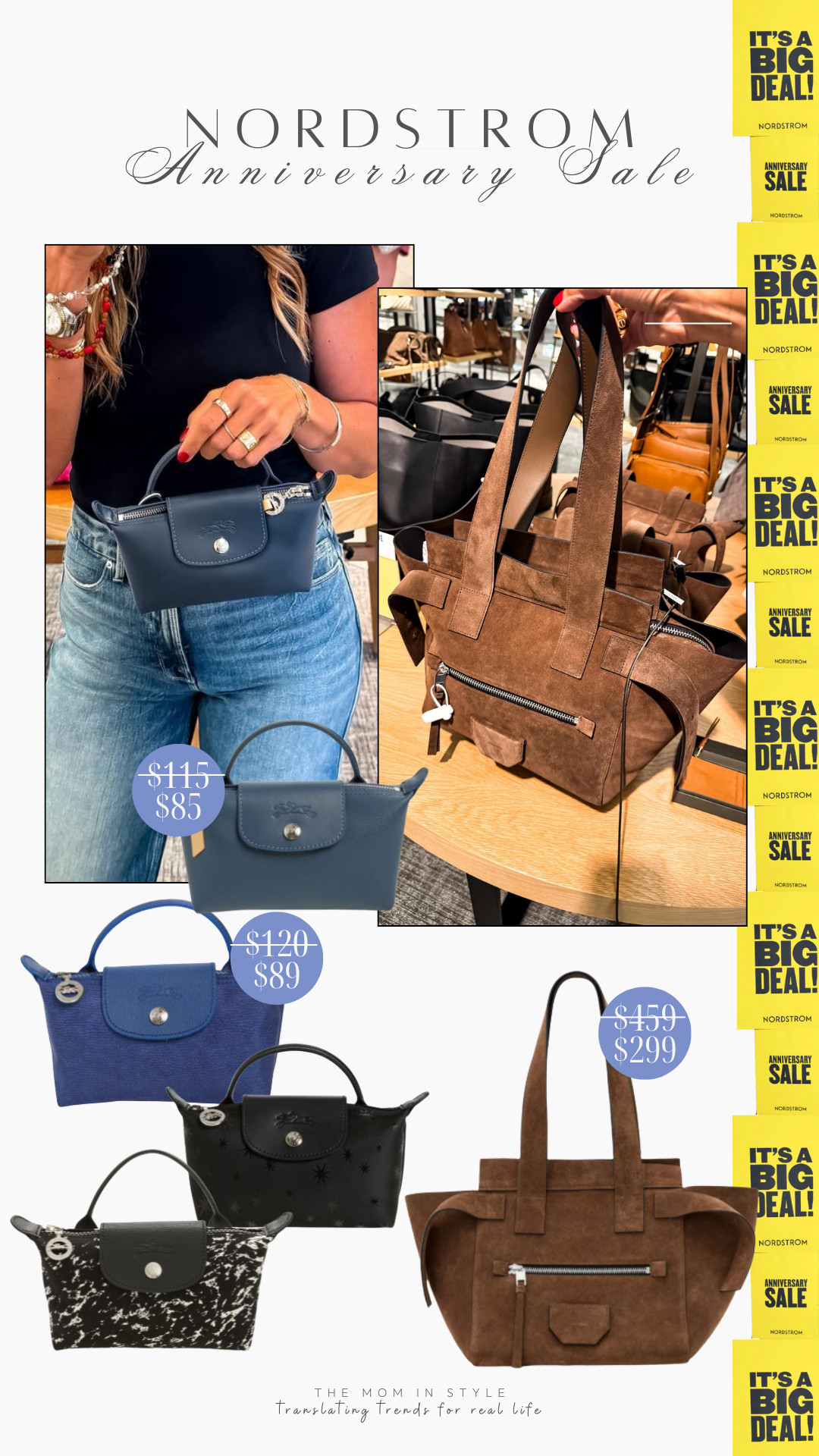 Nordstrom Anniversary Sale, nsale bags, suede bags, fall bags, Longchamp sale, Le Pliage Cosmetics Case sale 

 #LTKSaleAlert #LTKFindsUnder100