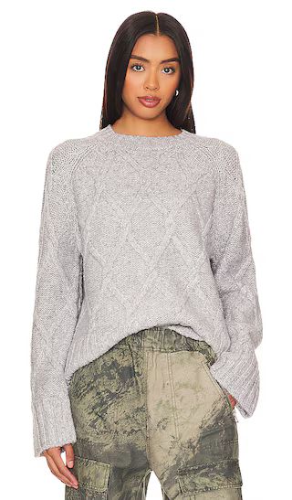 Micah Sweater in Silver Grey | Revolve Clothing (Global)