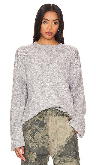 Micah Sweater in Silver Grey | Revolve Clothing (Global)