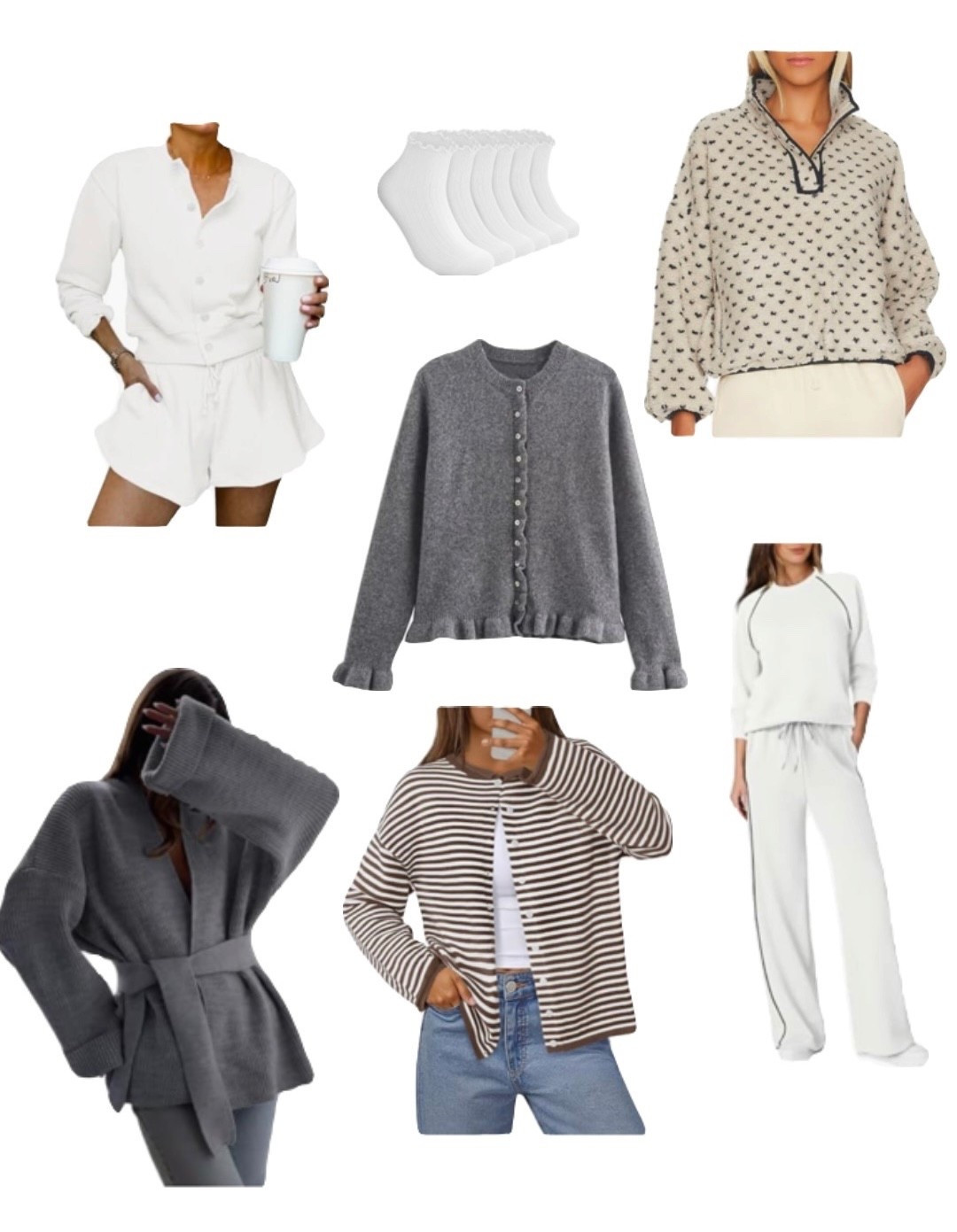 Affordable Elevated Loungewear 

A curated collection of affordable loungewear pieces that look elevated and effortless. 

#LTKFindsUnder50 #LTKootd #LTKActive