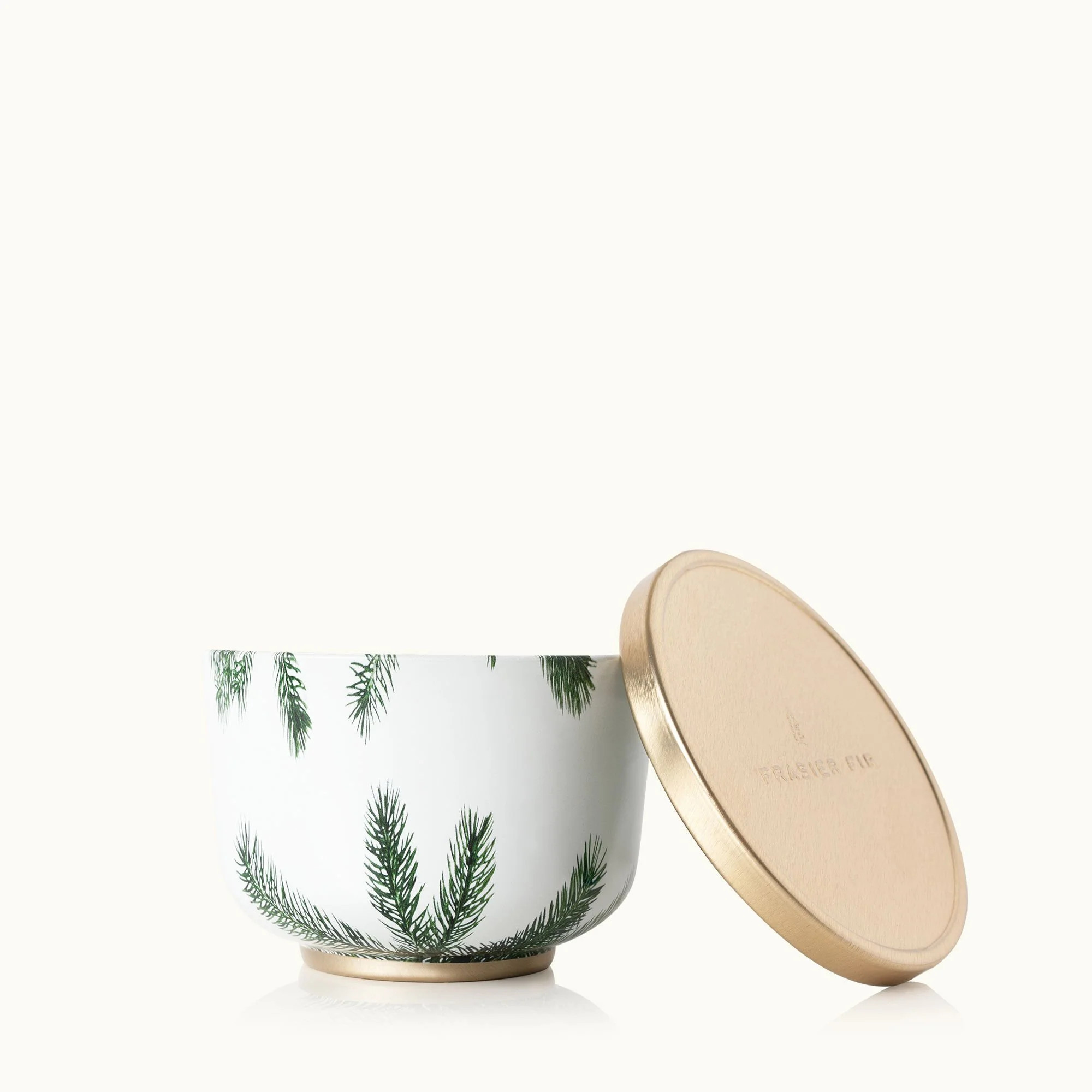 Frasier Fir® Candle Tin with Gold Lid | Thymes