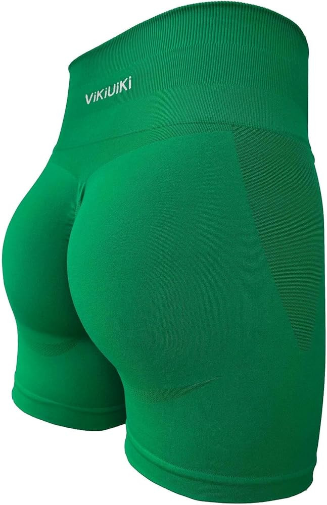 ViKiUiKi Women's Tummy Control High Waisted Seamless Biker Shorts Yoga Gym Fitness Workout Spande... | Amazon (CA)