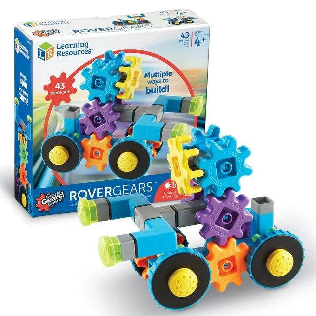 Learning Resources Gears! Gears! Gears! Rover Gears, Building Set, Puzzle, 43 Pieces, Ages 4+ - W... | Walmart (US)
