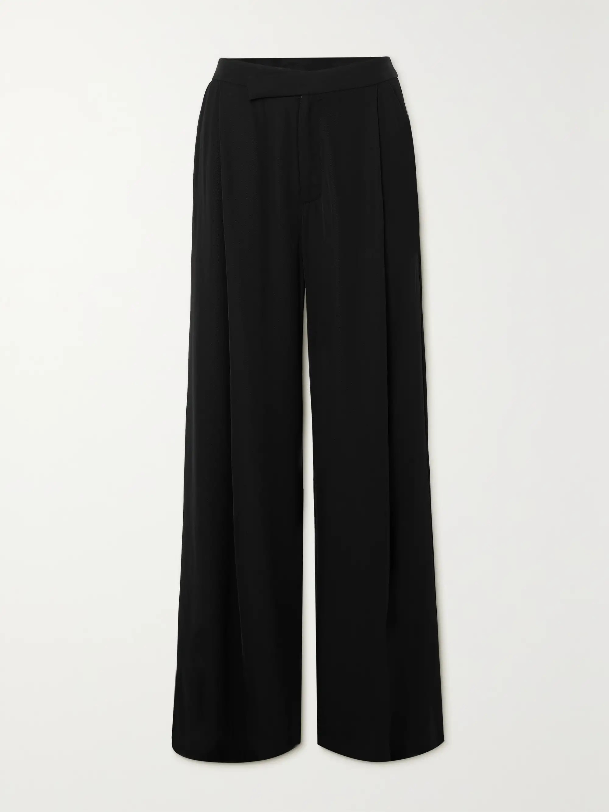Twill wide-leg pants | NET-A-PORTER (US)