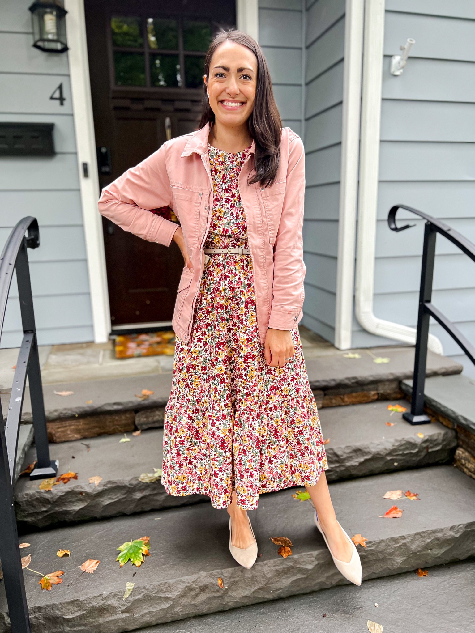 Dress: small
Jacket: small
Flats: size up half 

#LTKworkwear #LTKSeasonal #LTKunder50