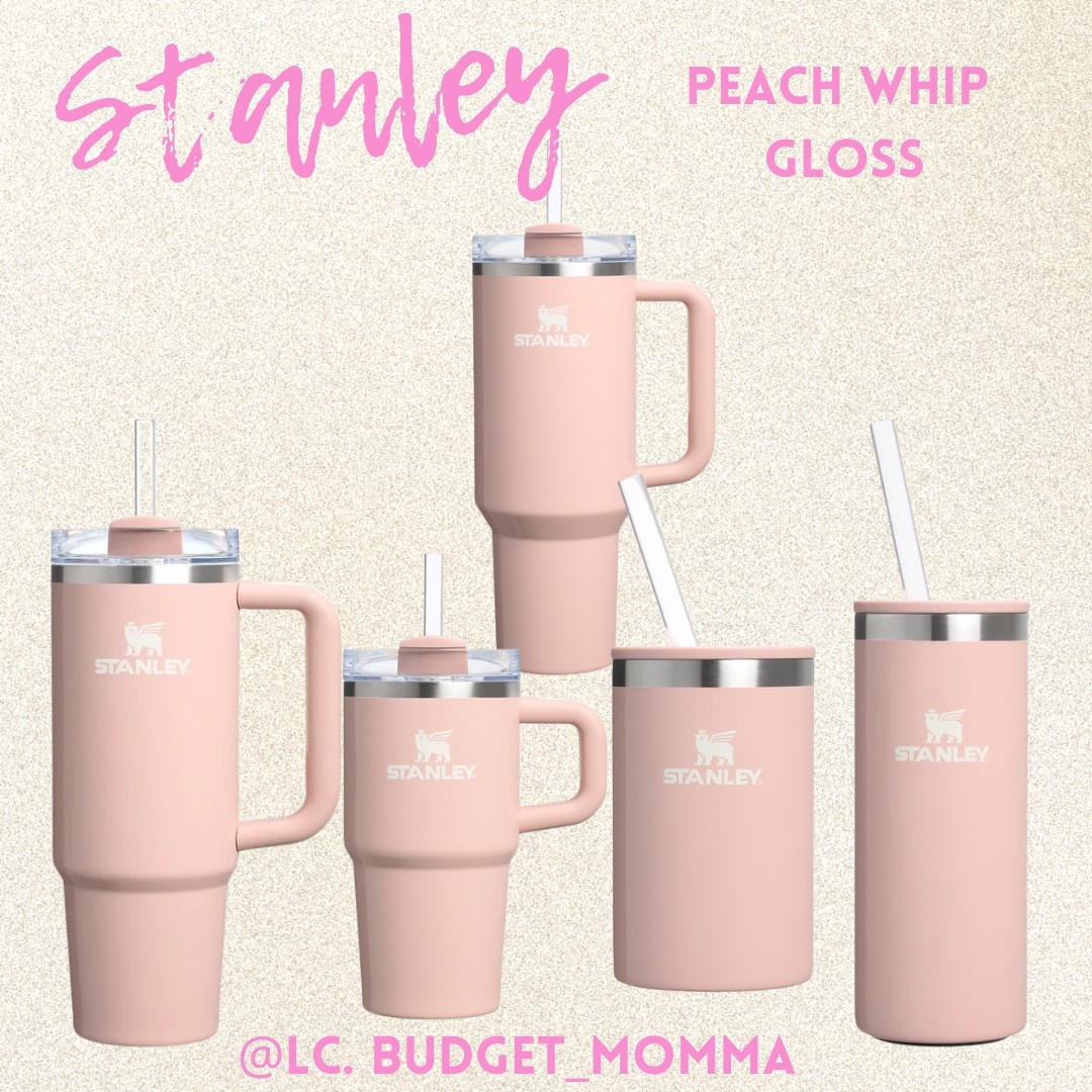 New Stanley Oasis Collection 
Peach Whip Gloss 

#pink #striped #tumbler #handle #straw #giftidea #white #toddler #mama #stanley 

#LTKSeasonal