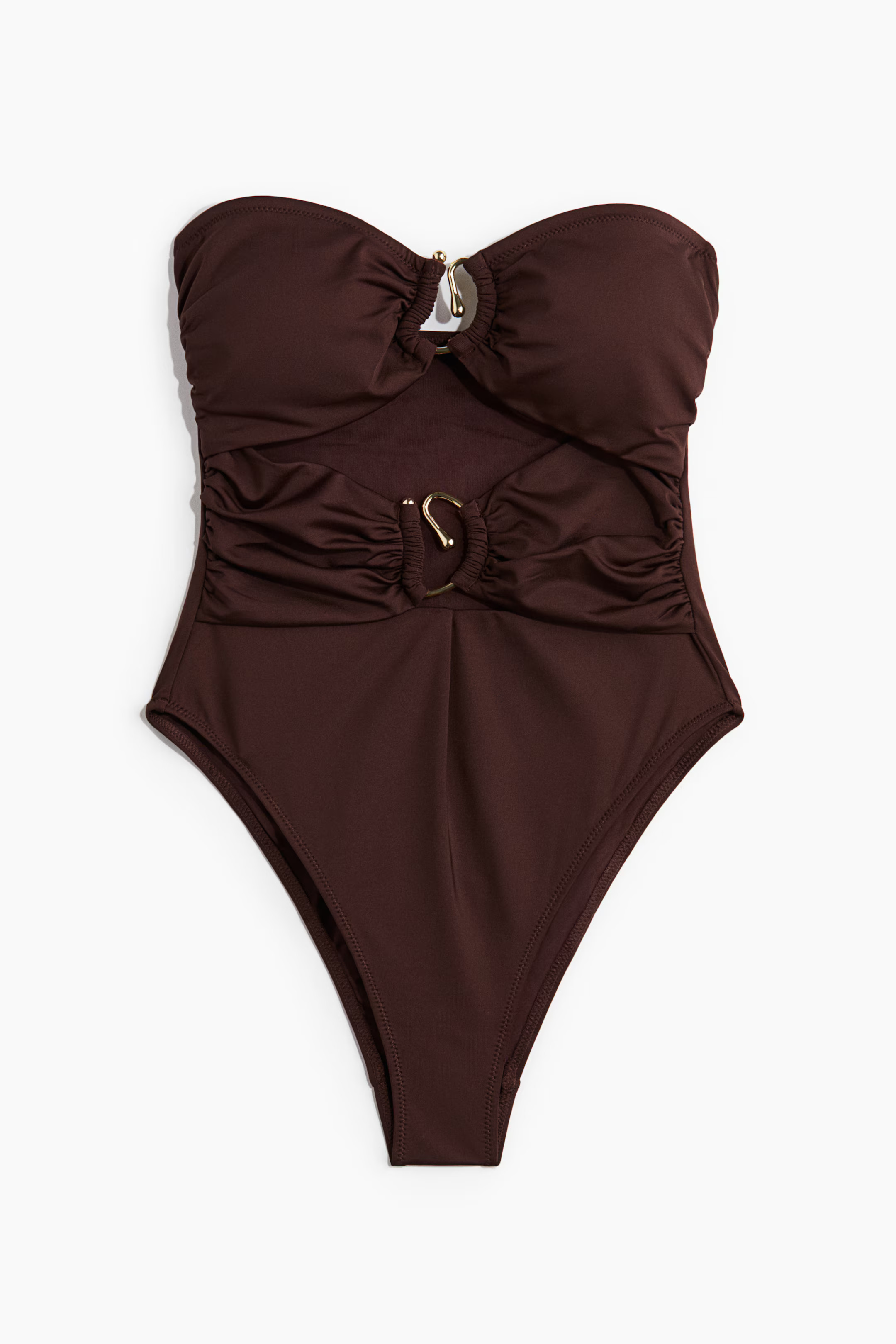 Padded-cup bandeau swimsuit | H&M (UK, MY, IN, SG, PH, TW, HK)