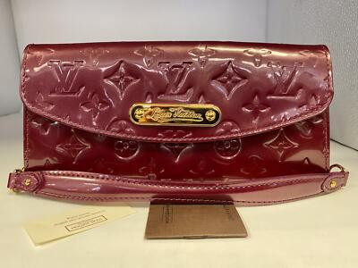 Authentic Louis Vuitton Sunset Boulevard Vernis Leather 2way Clutch Shoulder Bag | eBay US