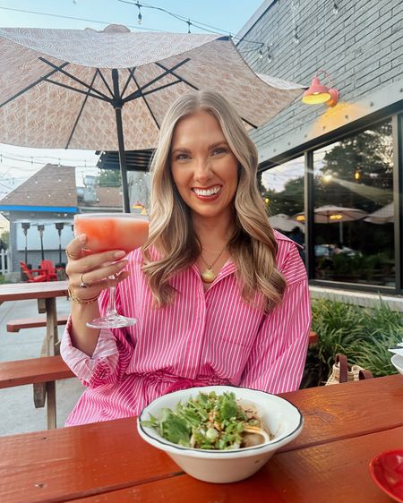 This pink casual romper makes for the cutest summer outfit! I'm wearing a size small.

Summer outfit
Vacation outfit
Beach outfit
Beach riot
Moreewithmo
Pistol Denim

#LTKTravel #LTKWorkwear #LTKParties