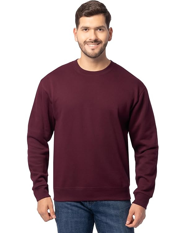 Fruit of the Loom Men's Eversoft Fleece Crewneck Sweatshirts, Moisture Wicking & Breathable, Size... | Amazon (US)