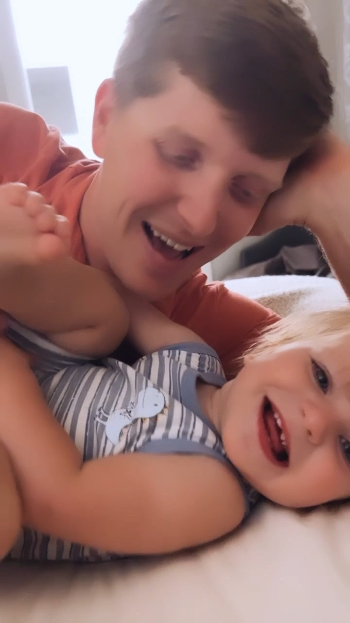 our sweet little giggle box 🥰 - aka my favorite sound in the world 🥹

#LTKfamily #LTKhome #LTKbaby