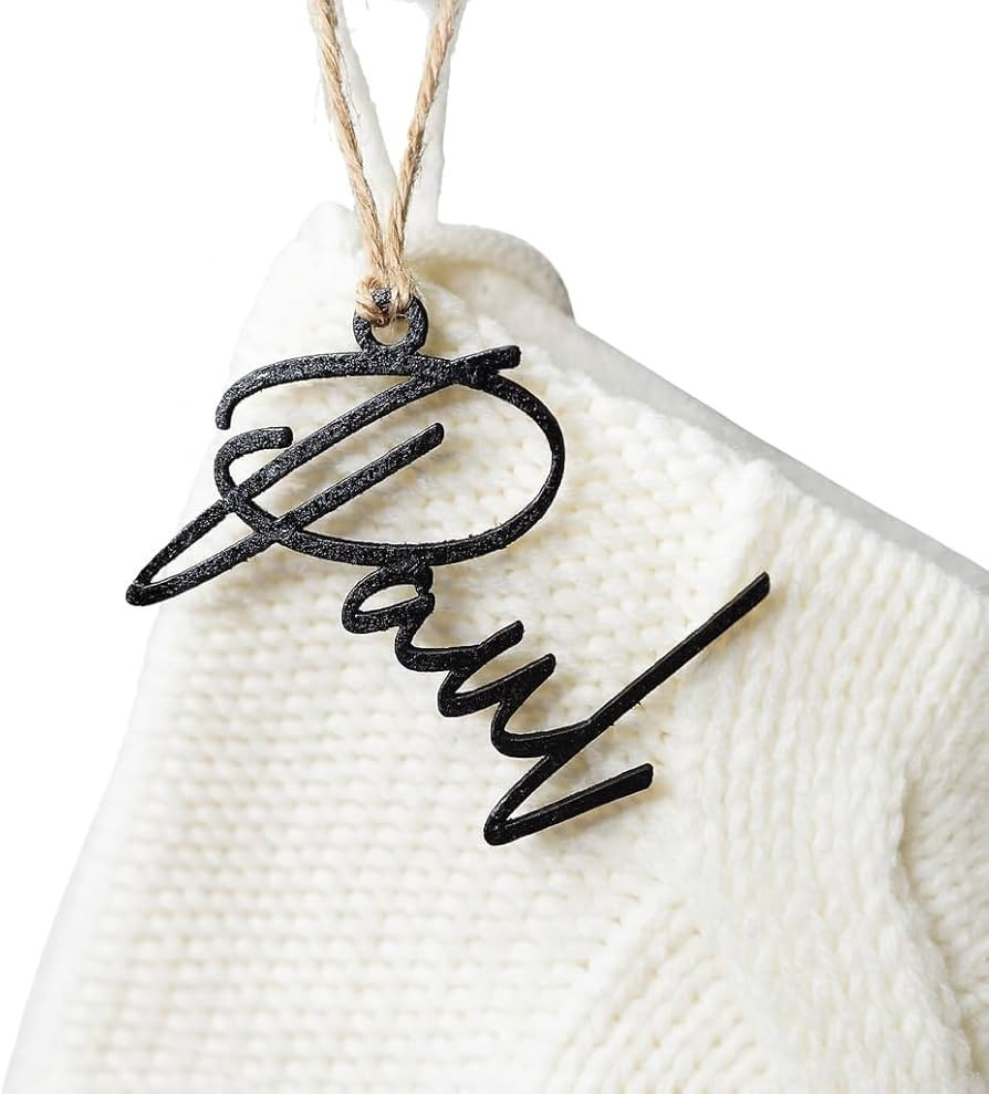 Stockings Name Tags | Personalized Wooden Tags Name for Christmas Stockings | Custom Wooden Name ... | Amazon (US)