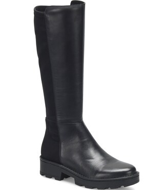 Born Caraway Leather Tall Riding Boots | Dillard's | Dillard's