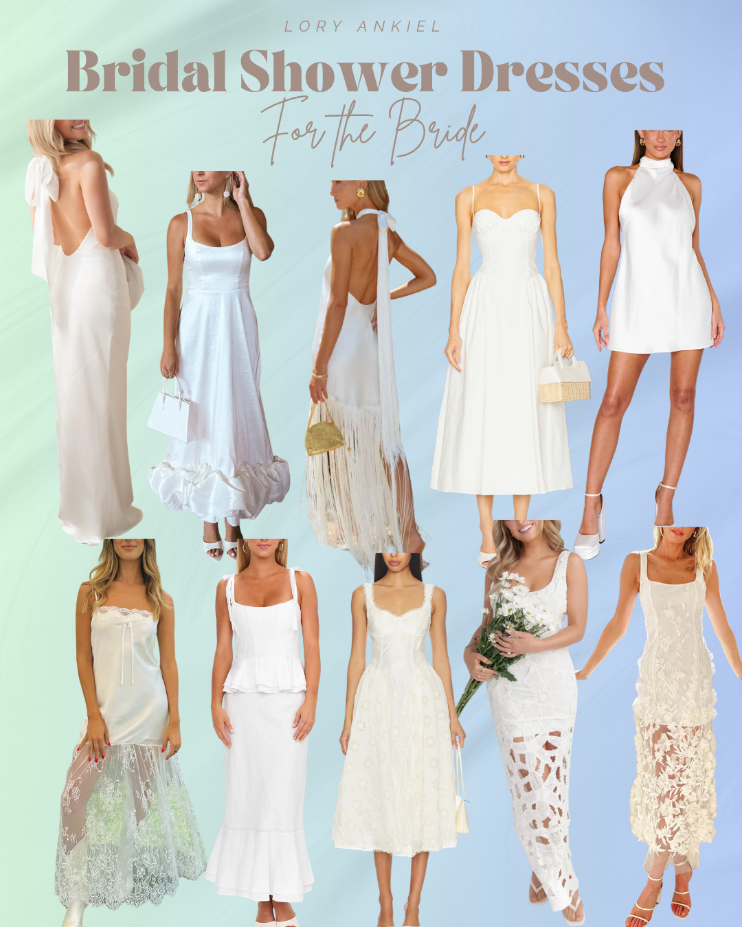 Bridal Shower Dresses - For the Bride

#bridalshower #bridaldress #brideoutfits 

 #LTKootd #LTKWedding
