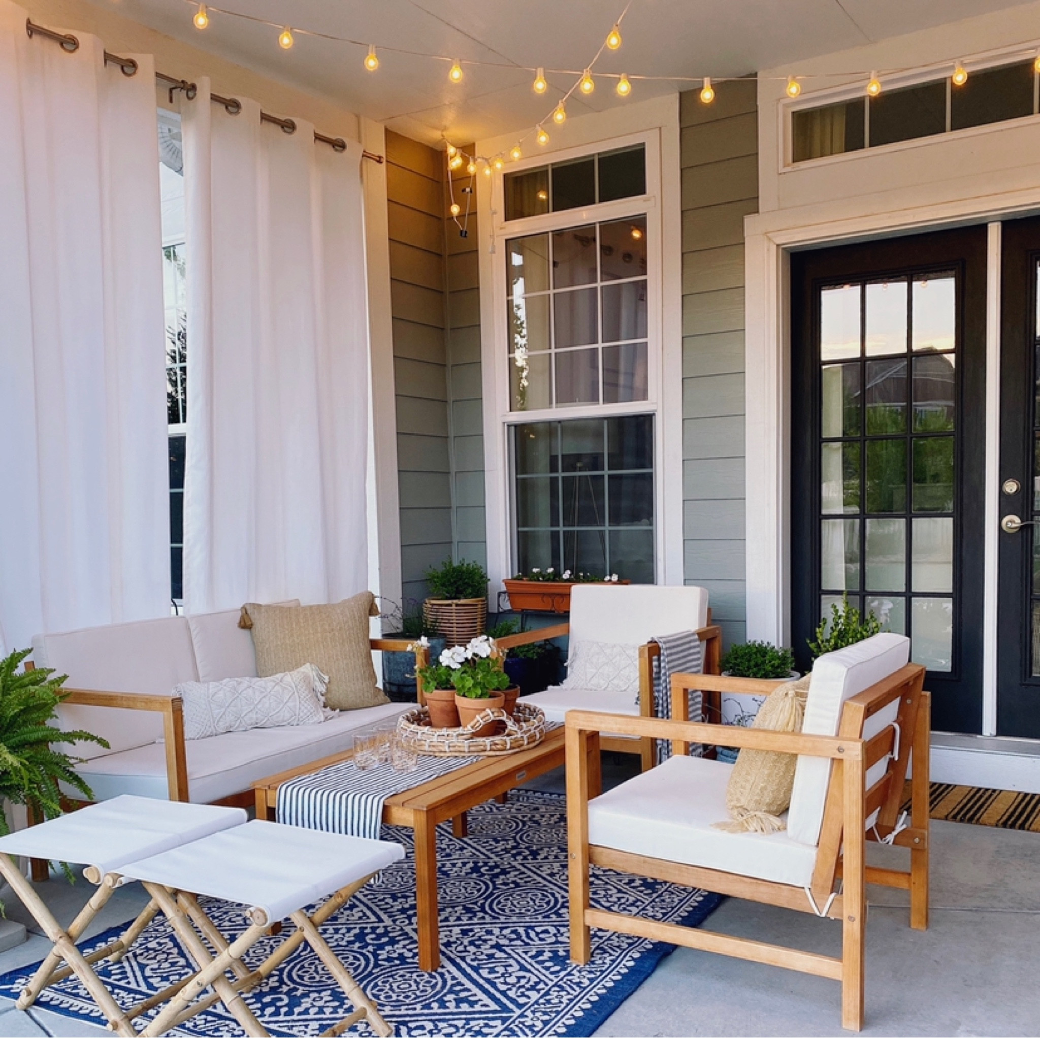 Patio furniture, patio decor, outdoor furniture set, outdoor curtains, outdoor pillows, outdoor lighting, outdoor rugs, outdoor rug

#LTKSeasonal #LTKhome #LTKsalealert