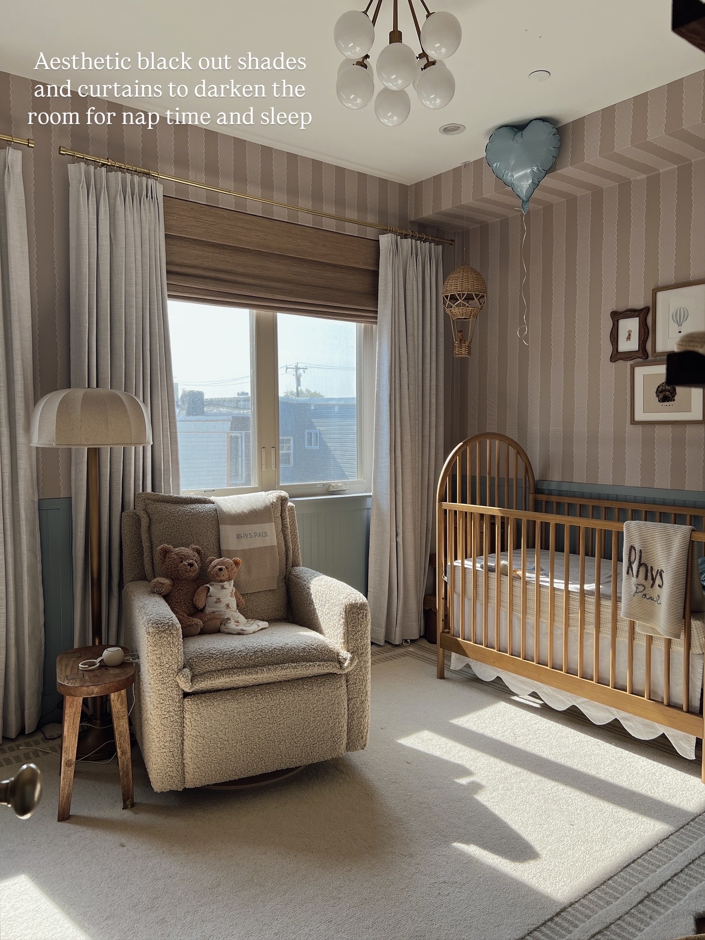 Blackout curtains and shades are a must for your babies nursery but they don’t have to be ugly! 

#LTKBaby #LTKHome